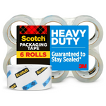 6-Count Scotch Heavy Duty Packaging Tape (1.88" x 54.6 Yd)