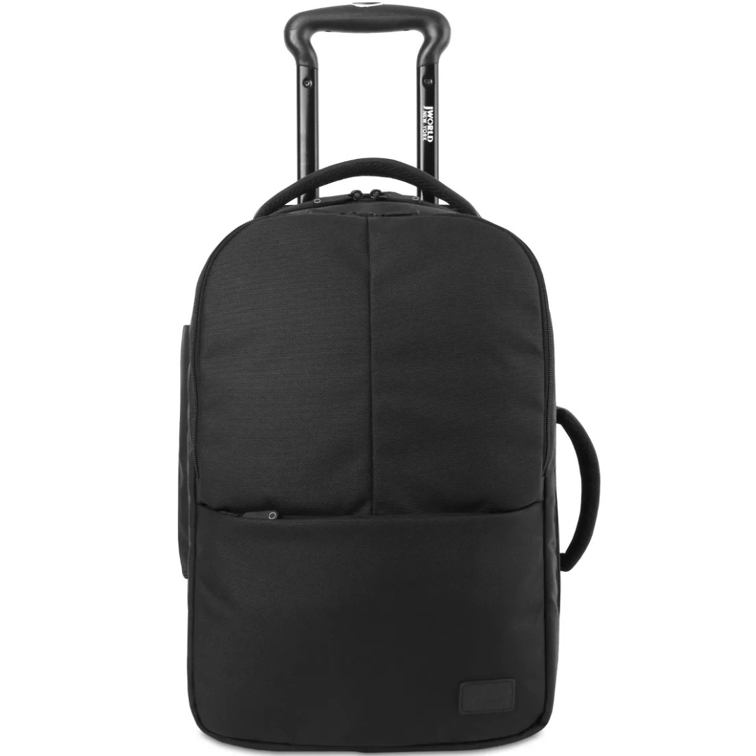 J World New York Rover Carry-On Backpack with Wheels