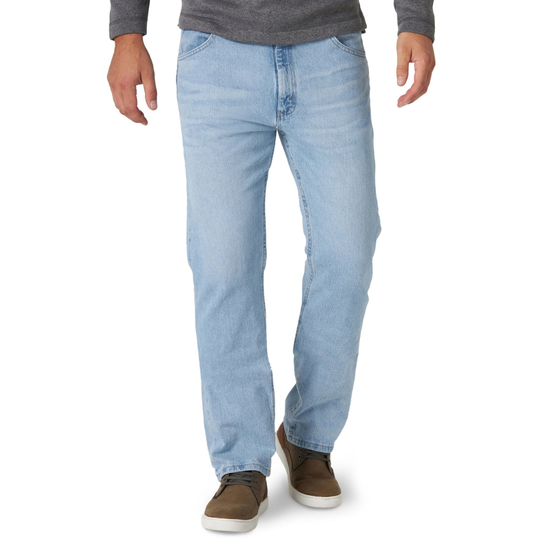 Wrangler Men's and Big Men's Regular Fit Jeans with Flex