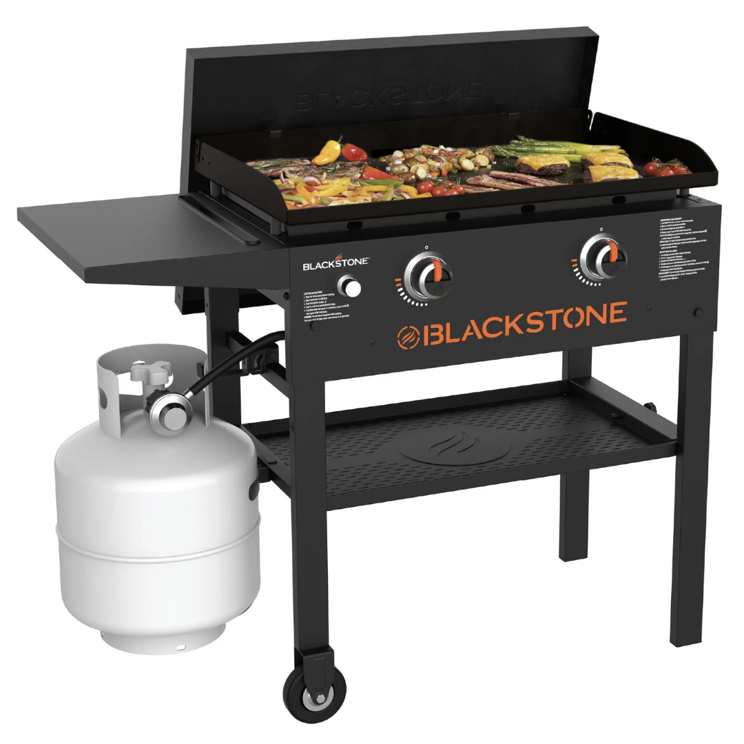 Blackstone Original 2-Burner 28" Propane Omnivore Griddle with Cover