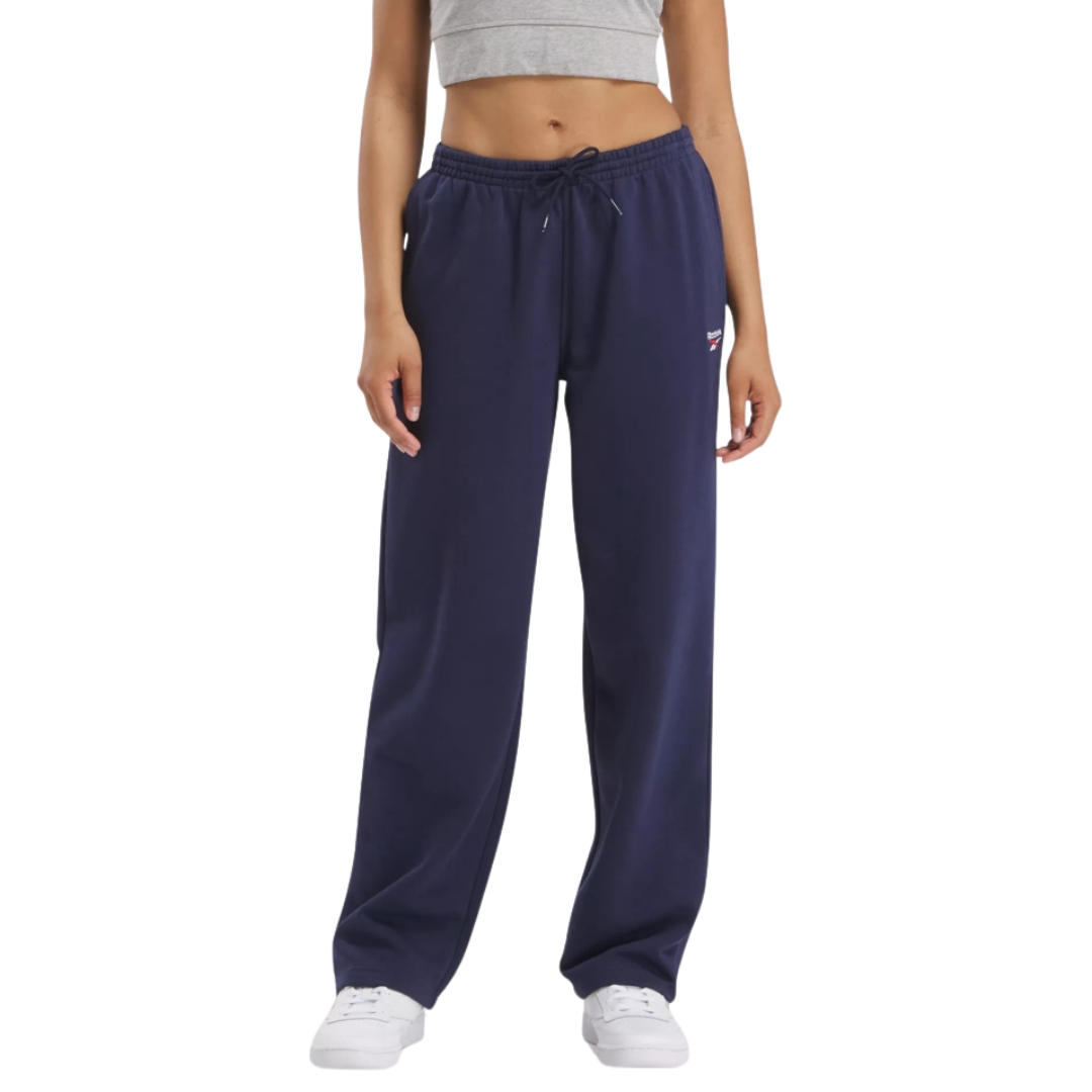 Reebok Women's Straight Leg Fleece Open Hem Pant