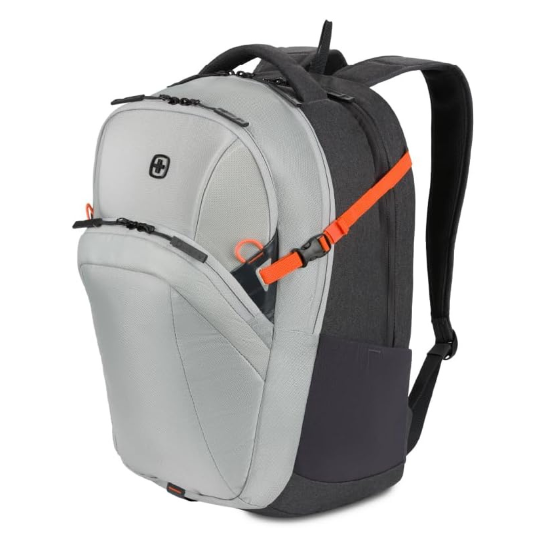 SwissGear UrbanPro 16" Laptop Backpack (Light Grey/Charcoal)