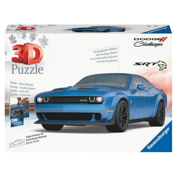 Ravensburger Dodge Challenger SRT Hellcat Redeye Widebody 108 Piece 3D Jigsaw Puzzle