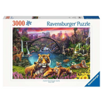 Ravensburger 3,000 Piece Tigers In Paradise Jigsaw Puzzle