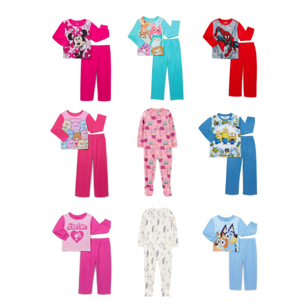 Kids Pajamas Sets For ONLY $6-$7!