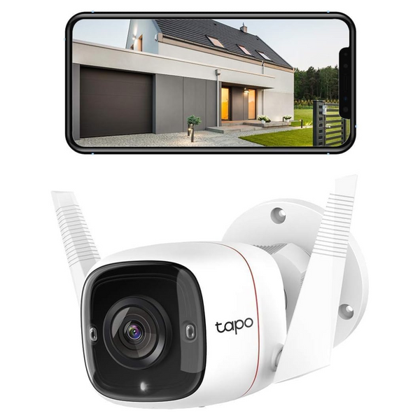 TP-Link IP66 Weatherproof Tapo 2K HD Outdoor Security Camera