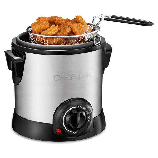 Chefman 1L Deep Fryer With Basket Strainer + $1.70 Amazon Credit