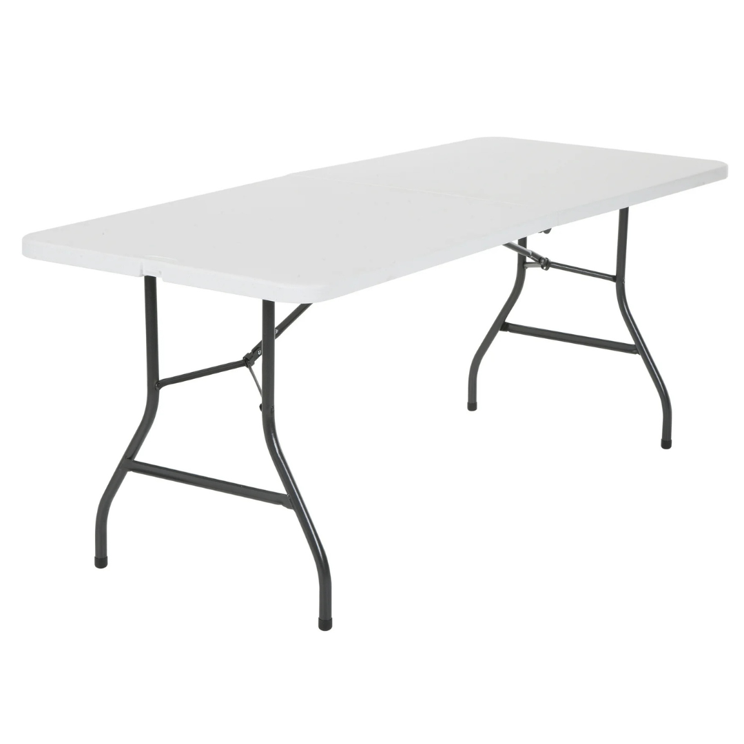 6-Foot Cosco Premium Folding Table (White)