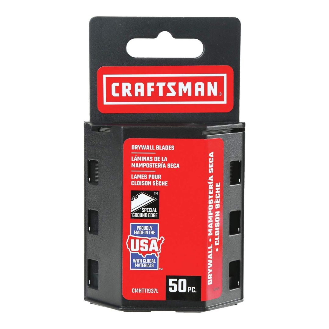 50-Pack Craftsman Utility Knife Blades