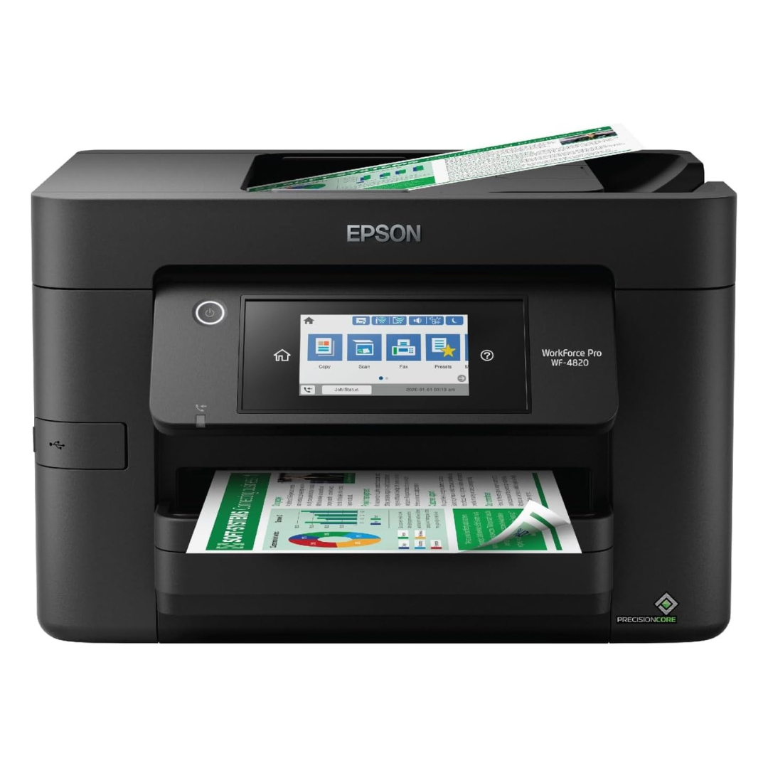 Epson Workforce Pro WF-4820 Wireless Color Inkjet Printer