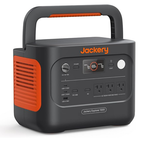 Jackery Explorer 1000 v2 1070Wh LiFePO4 Portable Power Station (2024)