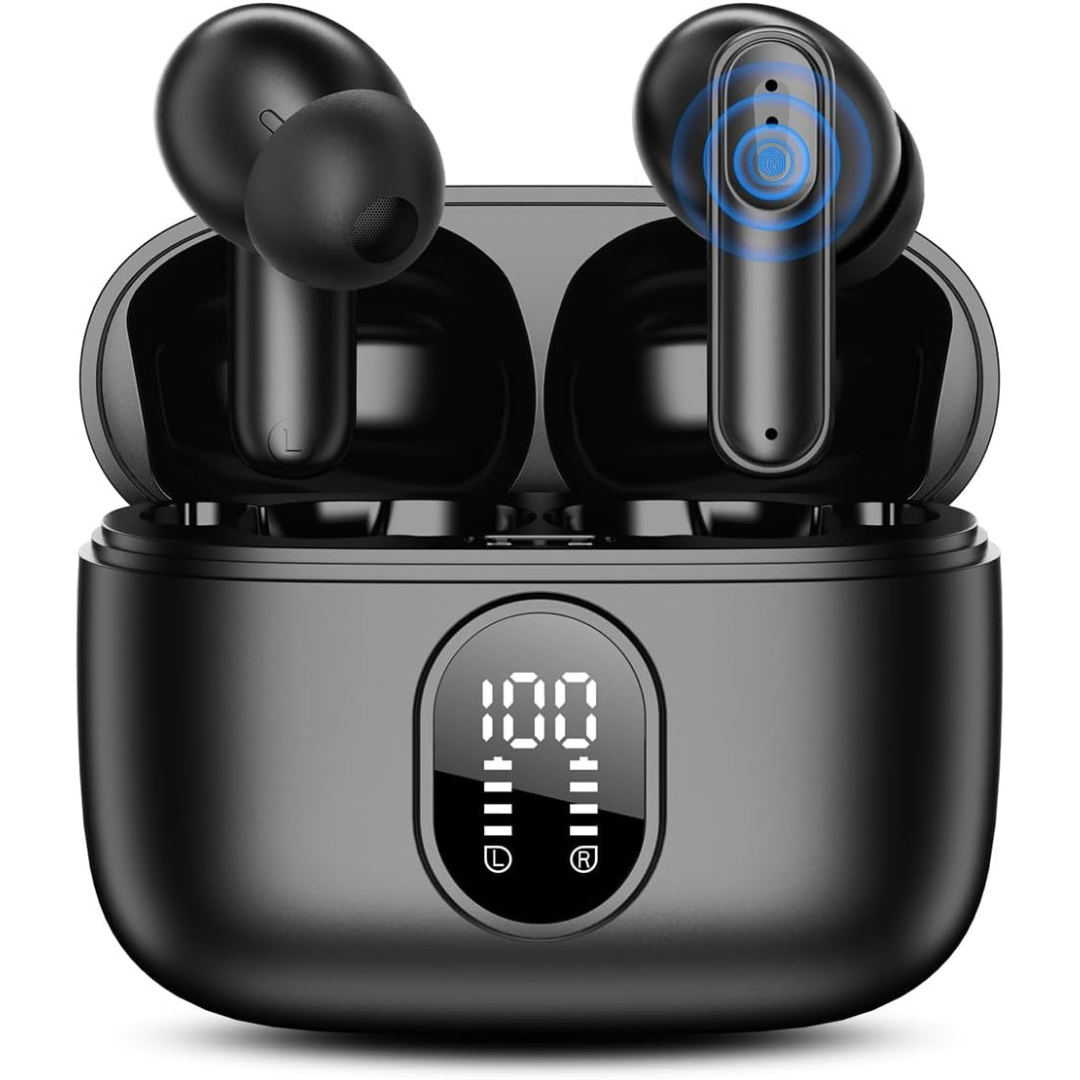 IPX6 Waterproof LED Power Display In Ear Bluetooth 5.4 Earbuds