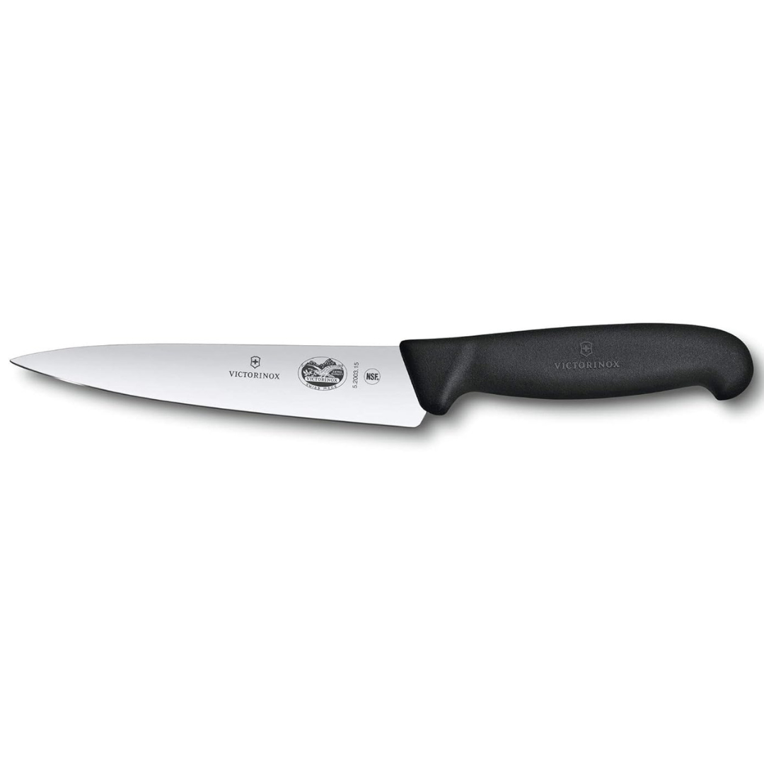 Victorinox 6" Swiss Army Fibrox Straight Chef's Knife