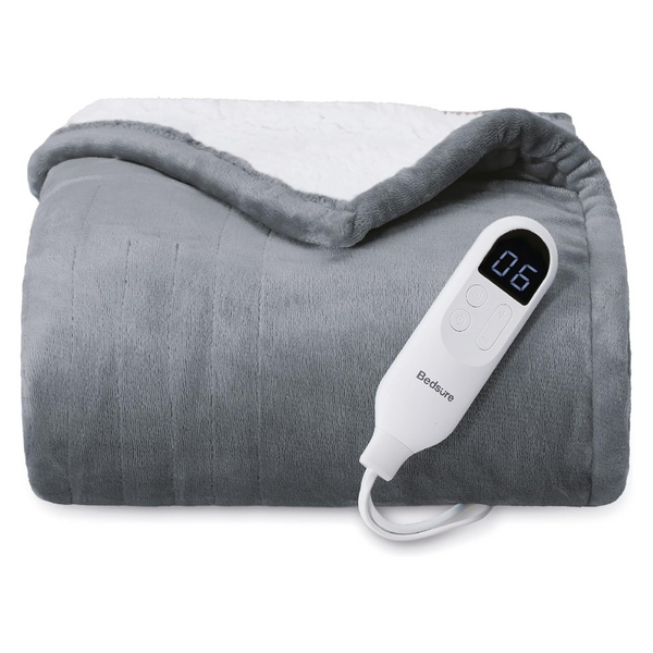 Bedsure 50" x 60" Heated Electric Throw Blanket