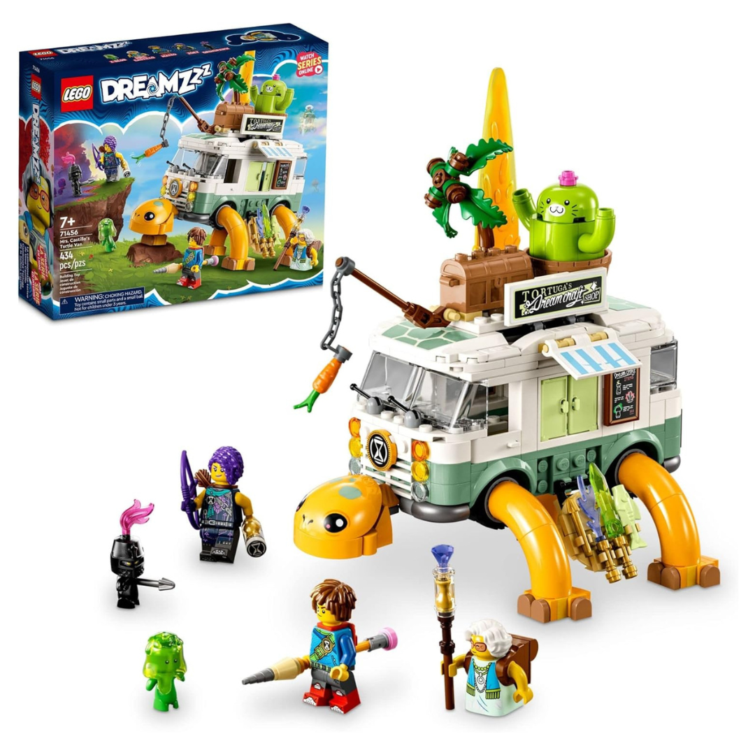 434-Piece Lego  DreamZzz Mrs. Castillo's Turtle Van Building Set (71456)