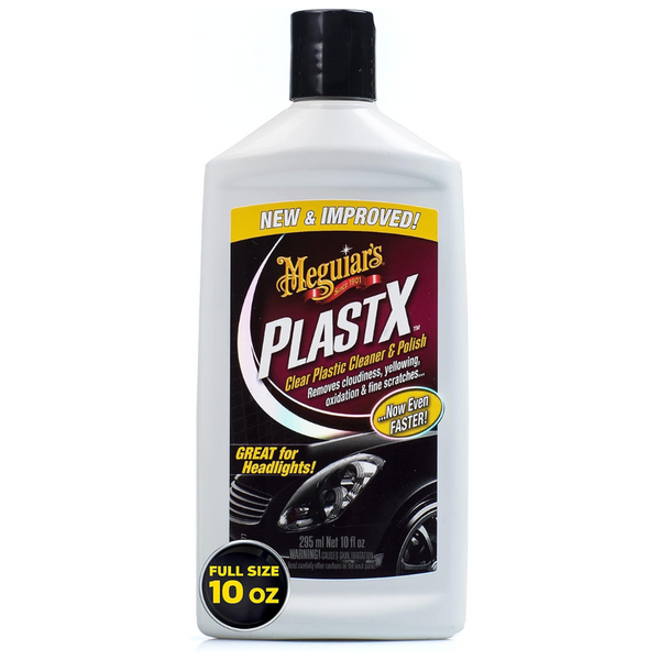 Meguiar's PlastX Clear Plastic Cleaner & Polish (10 Oz)