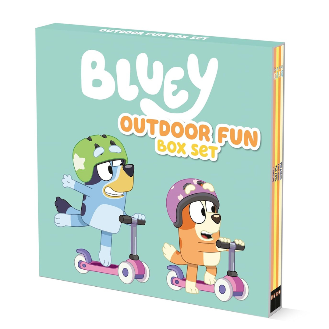 Bluey Outdoor Fun Paperback Box Set