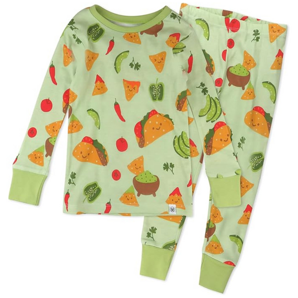 HonestBaby 100% Organic Cotton 2-Piece Pajamas Sets