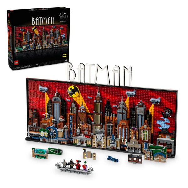 4210-Piece LEGO DC Batman: The Animated Series Gotham City Build & Display Set