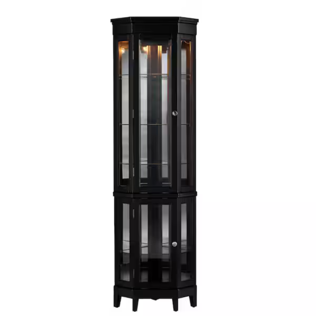 Carlotta Black China Cabinet