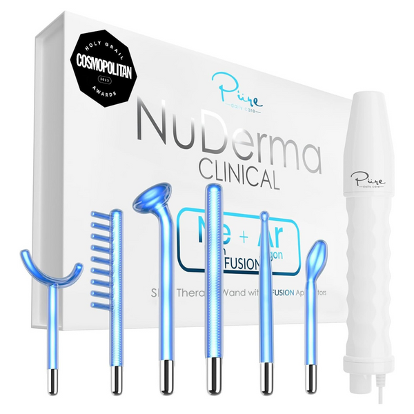 NuDerma Clinical Portable High Frequency Skin Therapy Machine