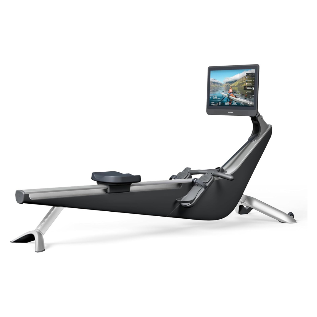 Hydrow Immersive 22" HD Rotating Screen Stows Upright Rowing Machine