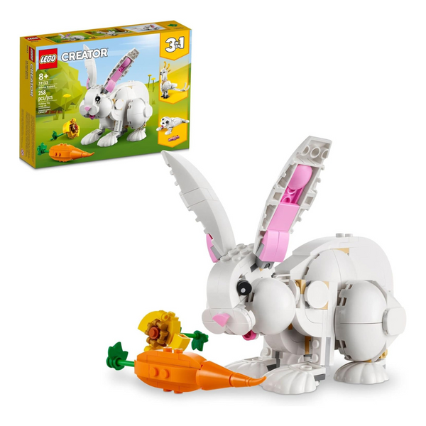 LEGO Creator 3-In-1 White Rabbit 31133 Building Toy Set + $0.70 Amazon Credit