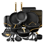 Thyme & Table 32-Piece Non-Stick Cookware & Bakeware Set (3 Colors)