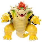 The Super Mario Bros. Movie Bowser Figure with Fire Breathing Effect