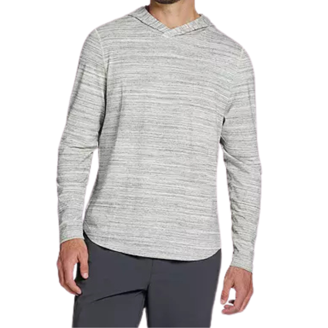 VRST Men's Essential Hoodie (Silver Shadow Marble)