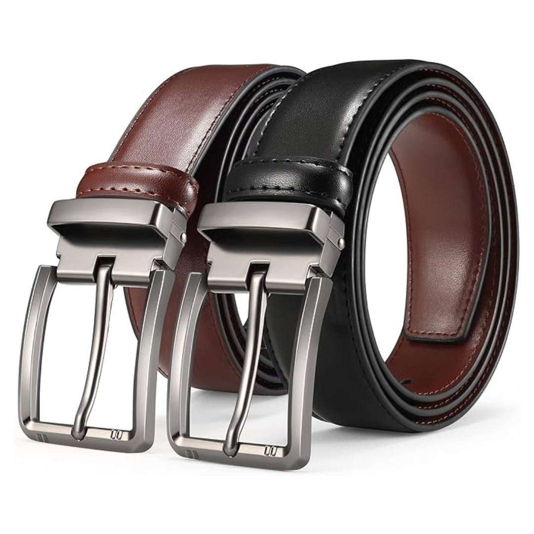 Men's Reversible Leather Belt