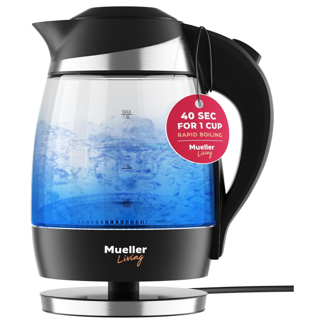 Mueller Premium 1.8 Liter 1500W Electric Kettle With SpeedBoil Tech