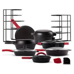 Cuisinel Cast Iron 23-Pc Cookware Set