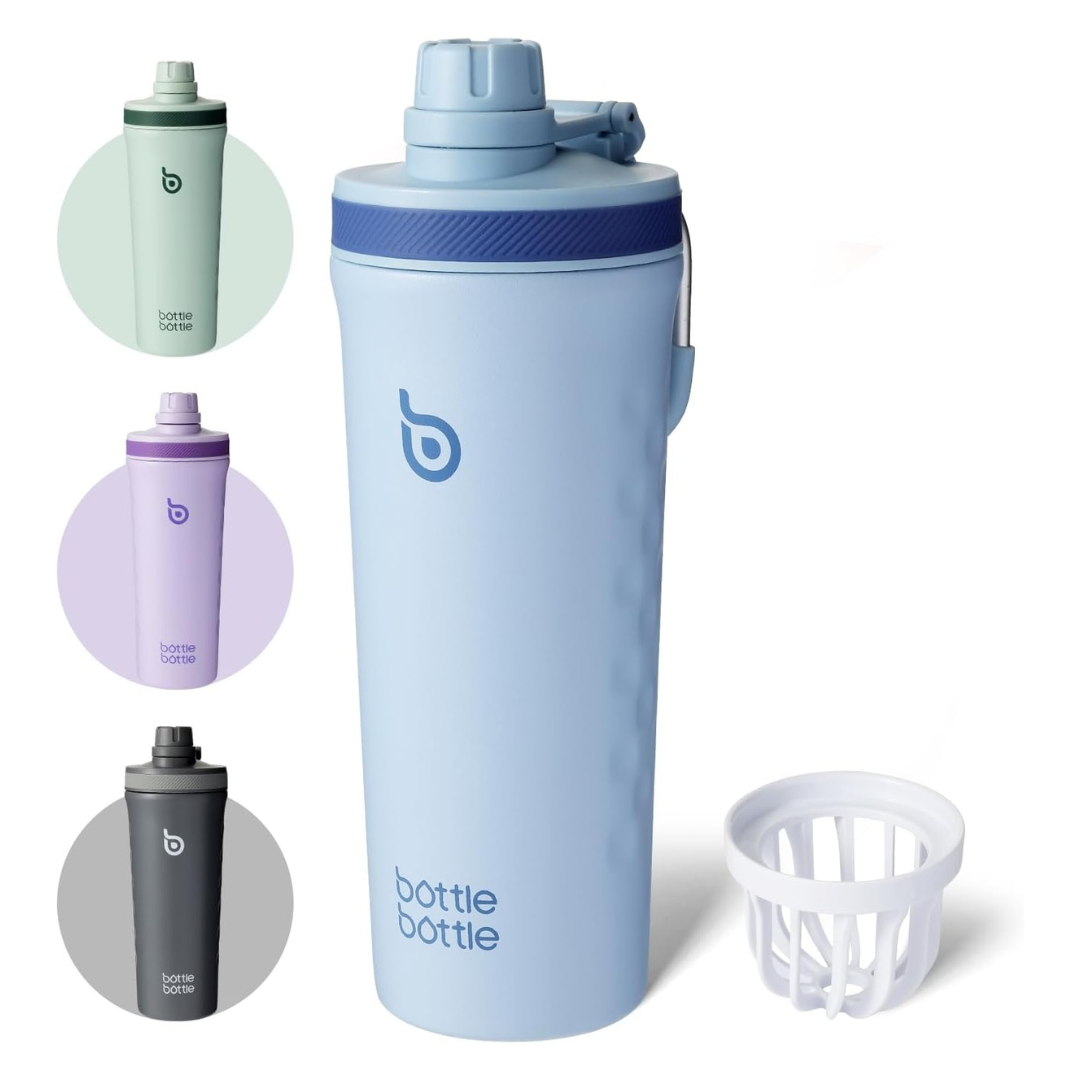 BOTTLE BOTTLE 26oz Insulated Stainless Steel Water Shaker Bottle