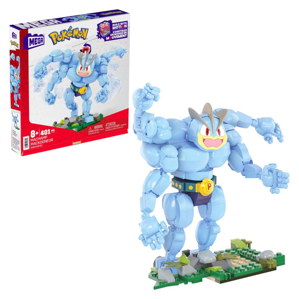 Mega Pokemon Building Toys Set Machamp With 401 Pieces