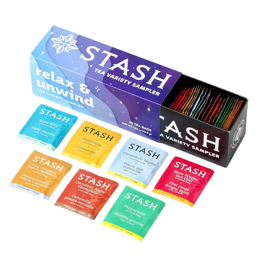 35-Count Stash Tea Relax And Unwind Tea Sampler