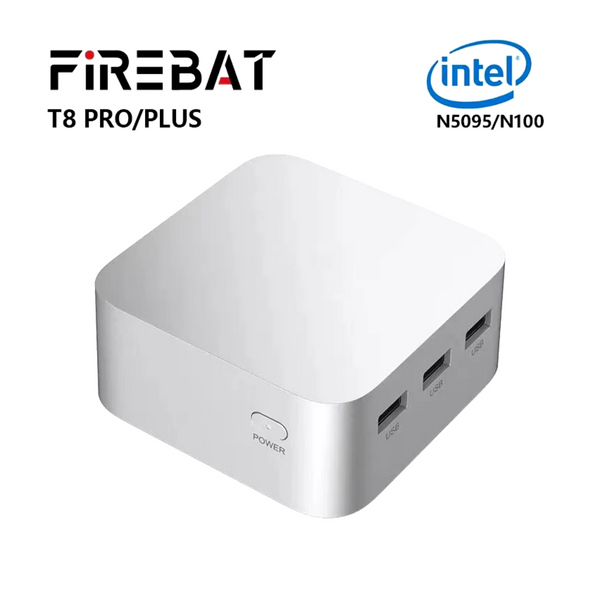 Firebat T8 Plus Mini Gaming Desktop (N100 / 16GB RAM / 512GB SSD)