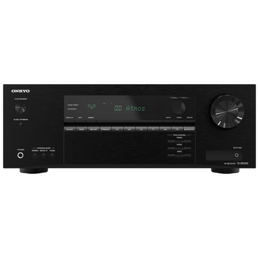 Onkyo TX-SR3100 5.2-Ch Receiver w/Bluetooth, Dolby Atmos & DTS-X