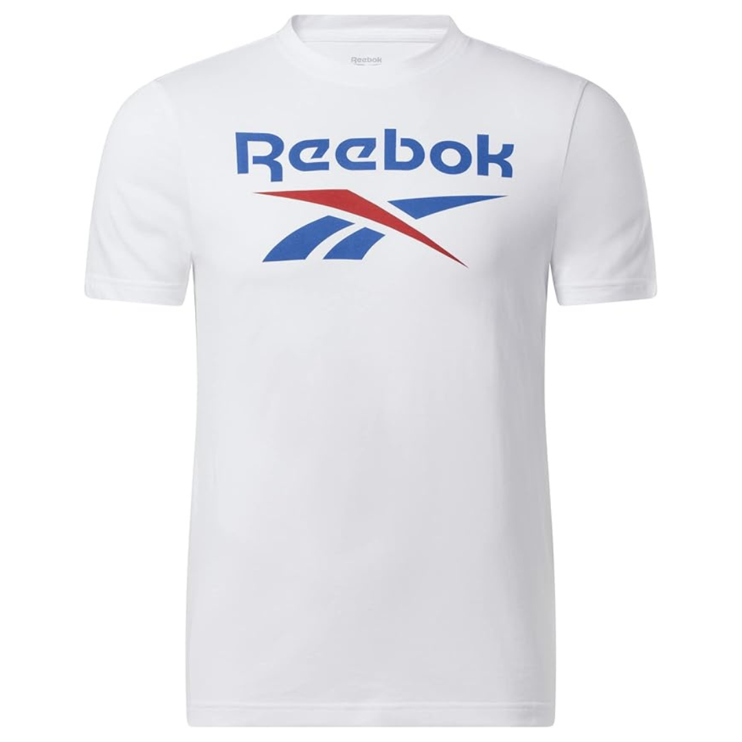 Reebok Men's Identity Big Stacked Logo Tee (Various)