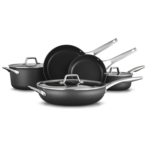 8-Piece Calphalon Premier Hard-Anodized Nonstick Cookware Set