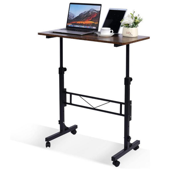 Portable Adjustable Height Mobile Standing Desk