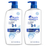 Set Of 2 Head & Shoulders Anti-Dandruff Shampoo & Conditioner (32.1 Oz)