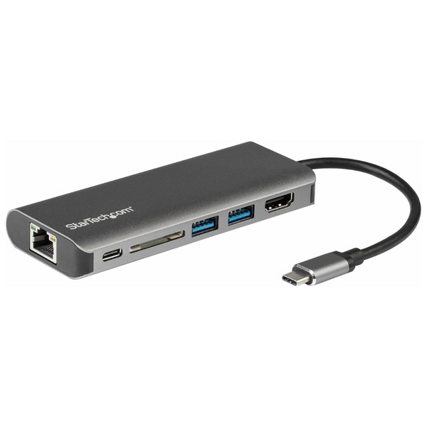 StarTech.com USB-C Multiport Adapter Travel Mini Docking Station