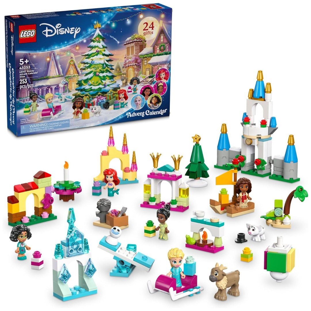 LEGO Disney Advent Calendar 2024 With 8 Mini Dolls (43253)