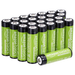 24-Pack 2000mAh Amazon Basics Rechargeable AA NiMH Batteries