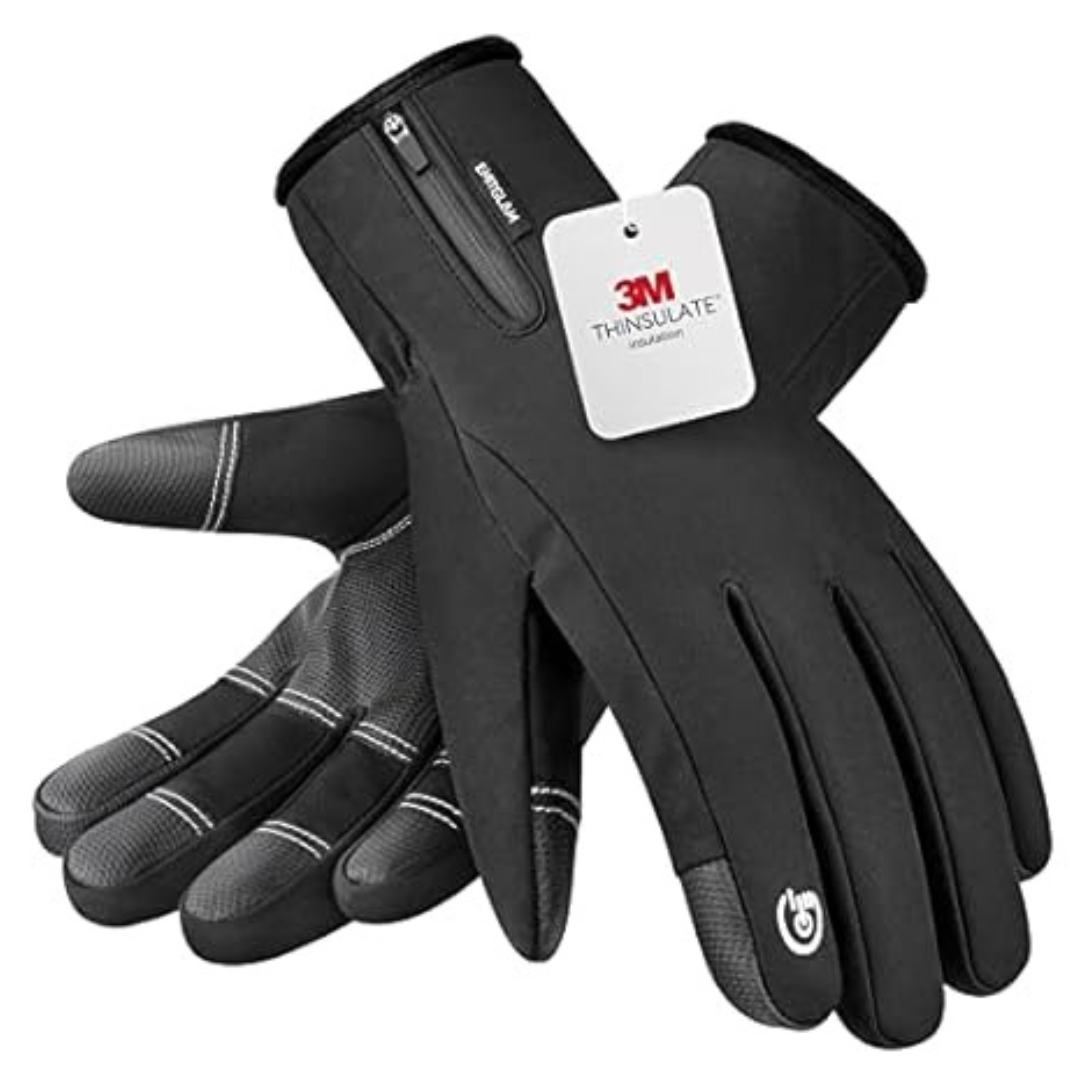 Emitglam Warm Winter Gloves with 3M Premium Insulation