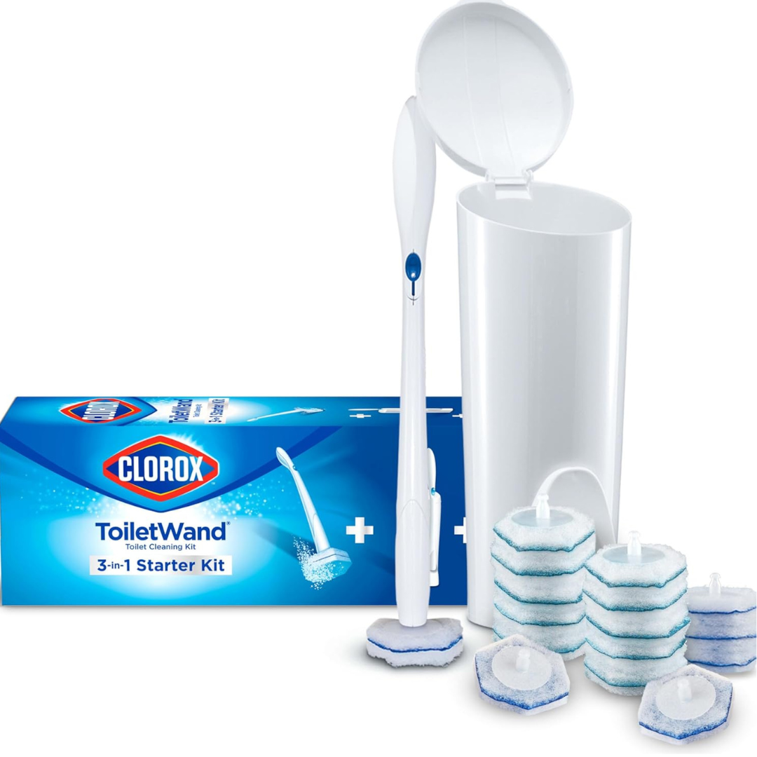 Clorox Disposable Toilet Cleaning System with 16 Refill Heads