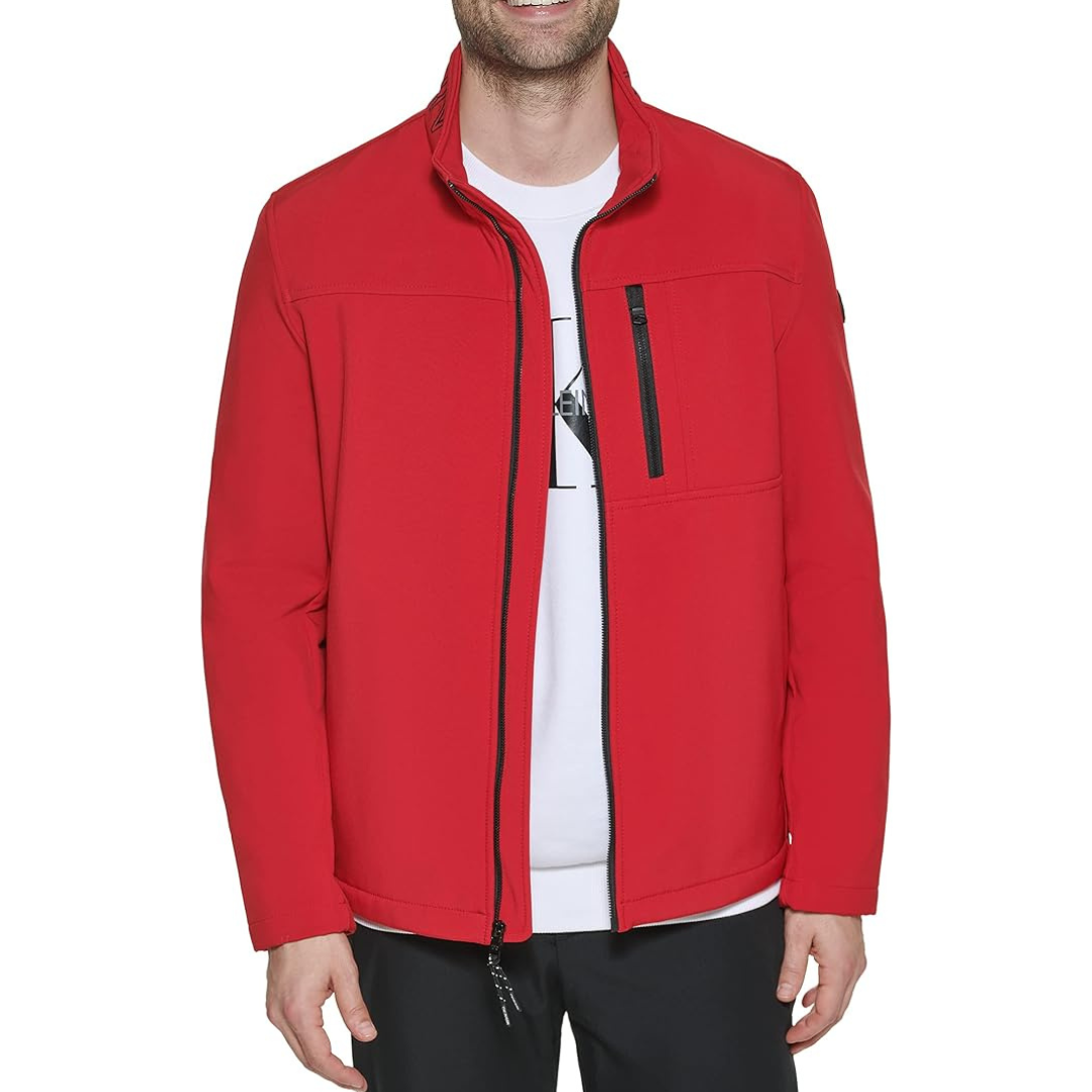 Calvin Klein Men's Water Resistant Windbreaker Jackets