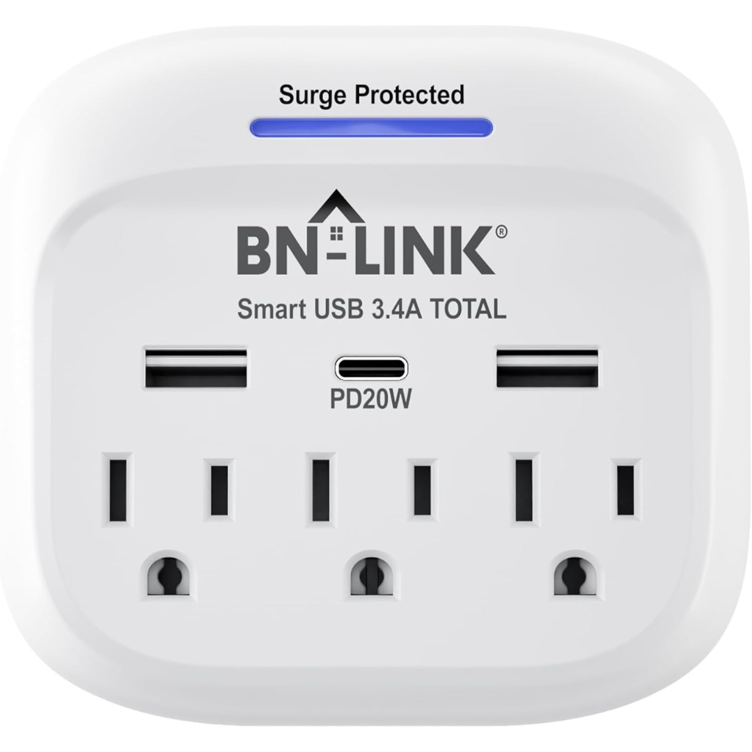 BN-Link PD 20W Fast Charging Surge Protector