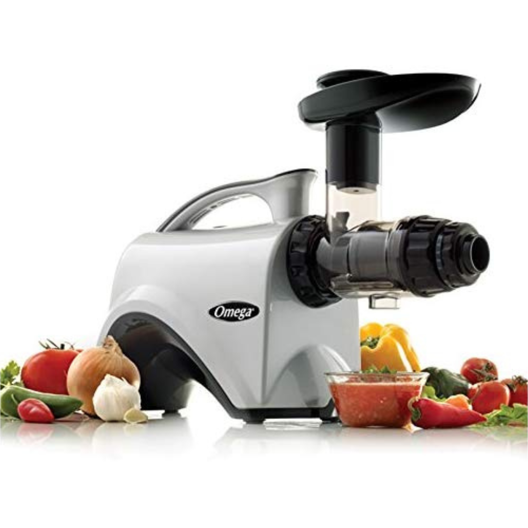 Omega Vegetable & Fruit Juice Extractor and Nutrition System (NC800HDS)